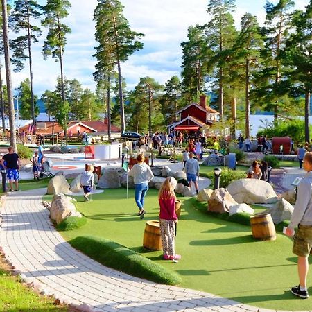 Leksand Strand Camping Och Resort Kültér fotó