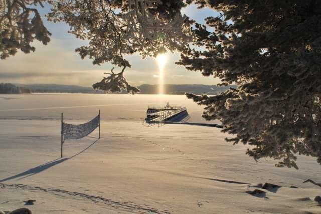 Leksand Strand Camping Och Resort Kültér fotó