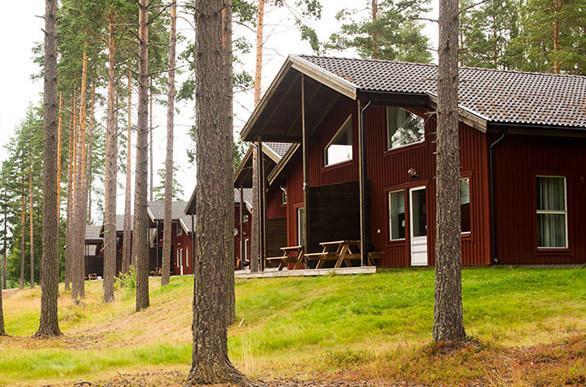 Leksand Strand Camping Och Resort Szoba fotó