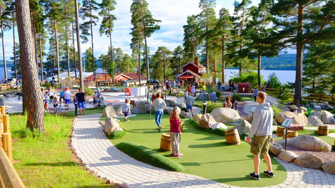 Leksand Strand Camping Och Resort Kültér fotó